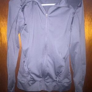 Eggplant Champion FullZip Athletic Jacket Size Small